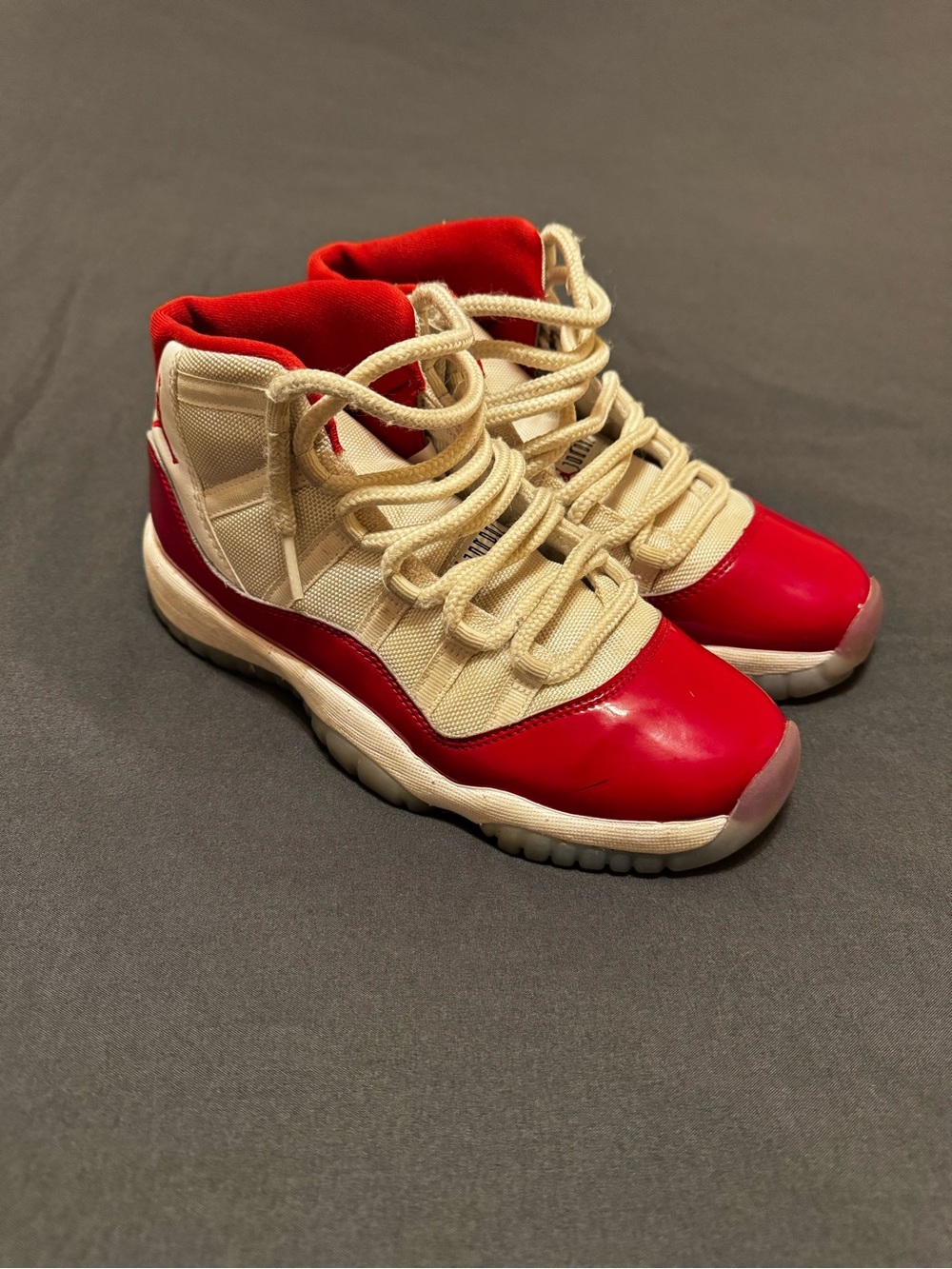 Jordan Kids High-Top Sneakers - Red & White